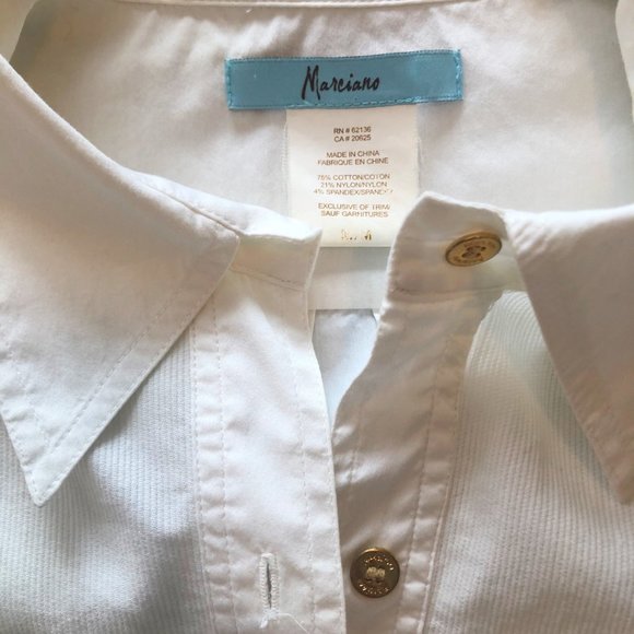 Short White Mini Dress - Picture 5 of 7